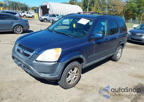 2004 Honda Cr-V Ex из США, поврежденный, VIN SHSRD78884U200476